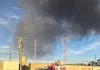 Se normaliza el aire tras incendio en la Zona Industrial